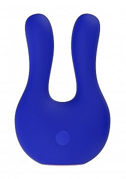Elegance - Dual Motor Clitoral Stimulator - Blue