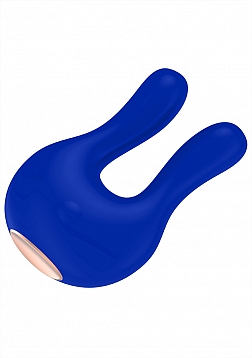 Elegance - Dual Motor Clitoral Stimulator - Blue