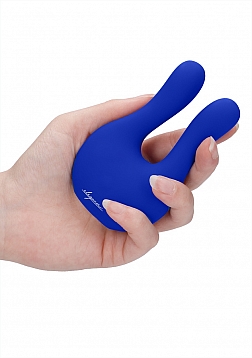 Elegance - Dual Motor Clitoral Stimulator - Blue