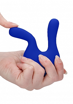 Elegance - Dual Motor Clitoral Stimulator - Blue