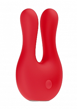 Elegance - Dual Motor Clitoral Stimulator - Red