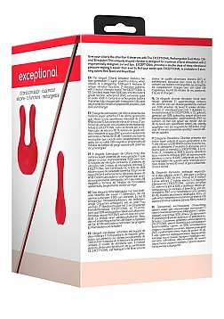 Elegance - Dual Motor Clitoral Stimulator - Red
