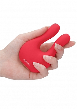 Elegance - Dual Motor Clitoral Stimulator - Red
