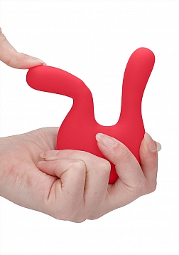 Elegance - Dual Motor Clitoral Stimulator - Red