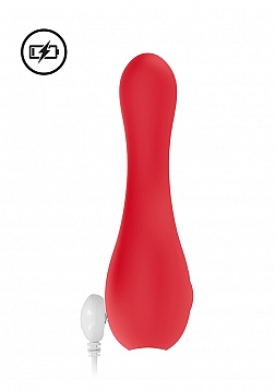 Elegance - Dual Motor Clitoral Stimulator - Red