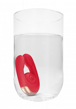Elegance - Dual Motor Clitoral Stimulator - Red