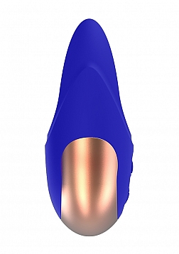 Elegance - Dual Motor Clitoral Stimulator - Blue