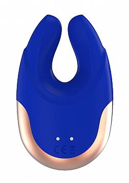 Elegance - Dual Motor Clitoral Stimulator - Blue
