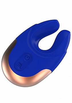 Elegance - Dual Motor Clitoral Stimulator - Blue
