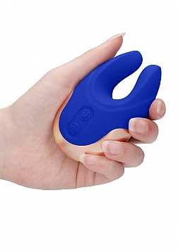 Elegance - Dual Motor Clitoral Stimulator - Blue
