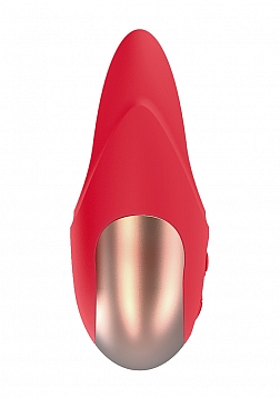 Elegance - Dual Motor Clitoral Stimulator - Red