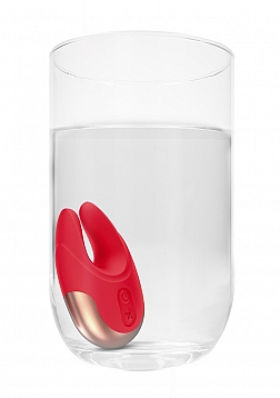 Elegance - Dual Motor Clitoral Stimulator - Red