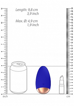 Elegance - Clitoral Stimulator - Blue
