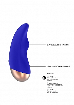 Elegance - Clitoral Stimulator - Blue