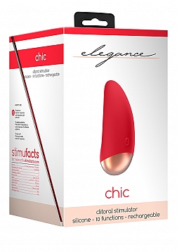 Elegance - Clitoral Stimulator - Red