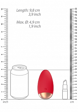 Elegance - Clitoral Stimulator - Red