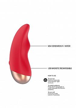 Elegance - Clitoral Stimulator - Red
