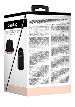 Elegance - 180/360 Degree Rotating & Vibrating Clitoral Stimulator - Black