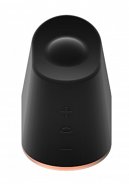 Elegance - 180/360 Degree Rotating & Vibrating Clitoral Stimulator - Black