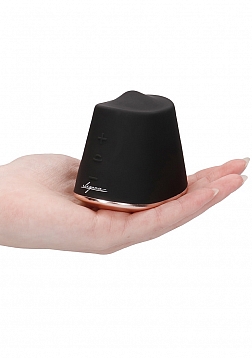 Elegance - 180/360 Degree Rotating & Vibrating Clitoral Stimulator - Black