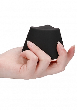 Elegance - 180/360 Degree Rotating & Vibrating Clitoral Stimulator - Black