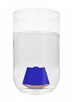 Elegance - 180/360 Degree Rotating & Vibrating Clitoral Stimulator - Blue