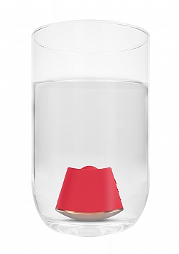 Elegance - 180/360 Degree Rotating & Vibrating Clitoral Stimulator - Red
