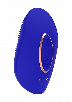 Elegance - Mini Rechargeable Clitoral Stimulator - Blue