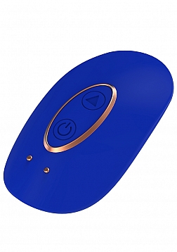Elegance - Mini Rechargeable Clitoral Stimulator - Blue