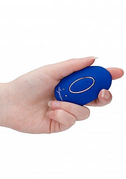 Elegance - Mini Rechargeable Clitoral Stimulator - Blue