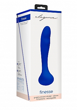 Elegance - Rechargeable G-Spot Vibrator - Blue