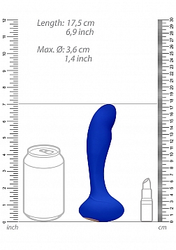 Elegance - Rechargeable G-Spot Vibrator - Blue
