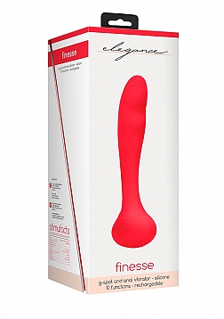 Elegance - Rechargeable G-Spot Vibrator - Red
