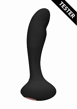 G-Spot and Prostate Vibrator-Black-Tester