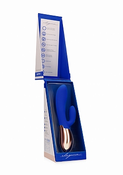 Elegance - Heating Vibrator - Blue