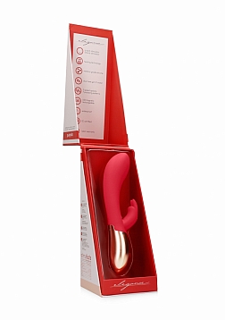 Elegance - Heating Rabbit Vibrator - Red