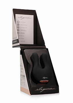 Elegance - Dual Motor Clitoral Stimulator - Black