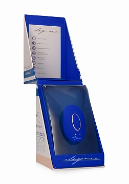 Elegance - Mini Rechargeable Clitoral Stimulator - Blue
