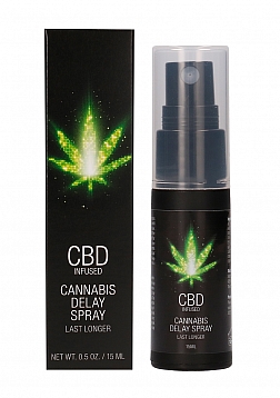 CBD Cannabis Delay Spray - 0.5 fl oz / 15 ml