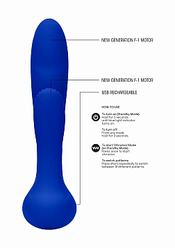 Elegance - Rechargeable G-Spot - Blue