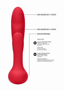 Elegance - Rechargeable G-Spot - Red