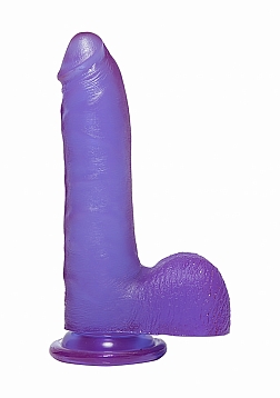 Thin Cock with Balls - 7" / 18 cm