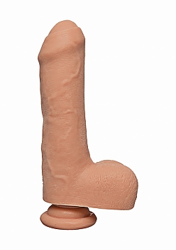 Uncut D - Realistic ULTRASKYN Dildo with Balls - 7" / 18 cm