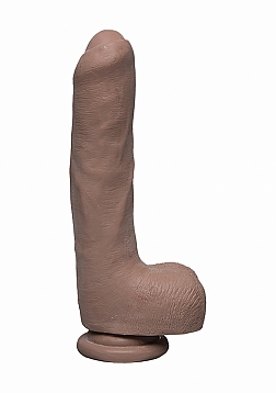 Uncut D - Realistic ULTRASKYN Dildo with Balls - 9" / 22 cm