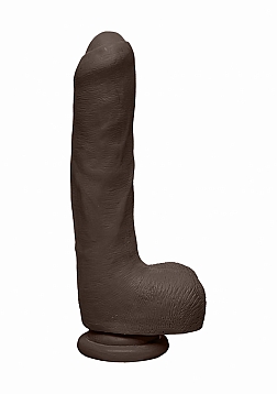 Uncut D - Realistic ULTRASKYN Dildo with Balls - 9" / 22 cm