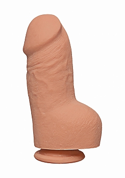 Fat D - Realistic ULTRASKYN Dildo with Balls - 8" / 20 cm