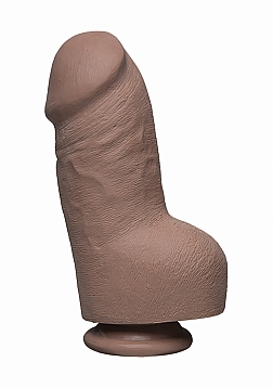 Fat D - Realistic ULTRASKYN Dildo with Balls - 8" / 20 cm