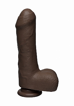 Uncut D - Realistic FIRMSKYN Dildo with Balls - 7" / 18 cm