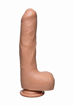 Uncut D - Realistic FIRMSKYN Dildo with Balls - 9" / 22 cm