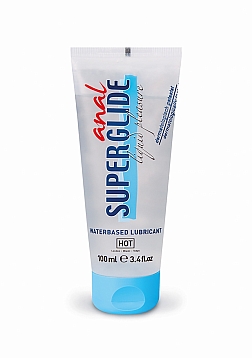 Anal Superglide Liquid Pleasure - Waterbased Lubricant - 3 fl oz / 100 ml